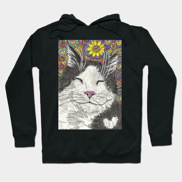 Cat face Hoodie by SamsArtworks